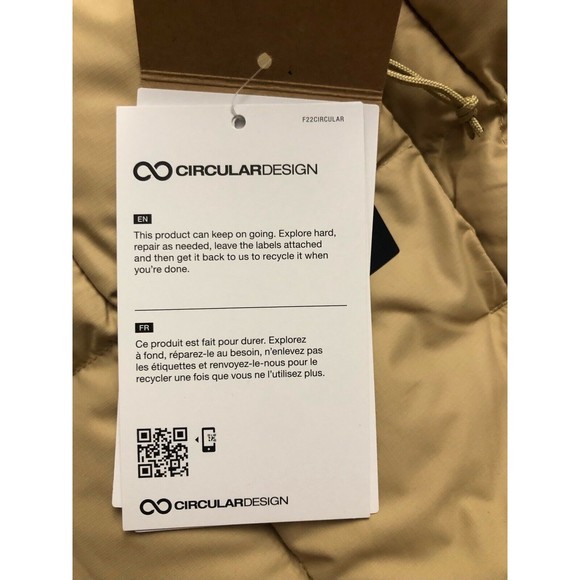 The North Face Men Lhotse Reversible Hooded Insulated Puffer Jacket Khak… - Picture 9 of 9